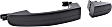2014-2023 Ford Transit Connect - Front, Passenger Side or Rear, Driver or Passenger Side Textured Black Exterior Door Handle, Without Key Hole