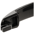 2014-2023 Ford Transit Connect - Front Or Rear, Driver Side Exterior Door Handle, Textured Black, With Key Hole