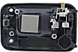 2009-2014 Ford F-150 - Front and Rear, Passenger Side Exterior Door Handle, Chrome Lever with Primed Bezel, without Key Hole, with Metal Connector
