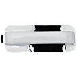 2015-2022 Ford F-150 - Front Or Rear, Passenger Side Chrome Exterior Door Handle, Without Key Hole