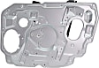 Front, Passenger Side Power Window Regulator, Without Motor