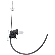 2001 Freightliner FLD120 - Front, Passenger Side Power Window Regulator, With Motor