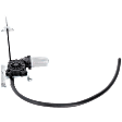 2001 Freightliner FLD120 - Front, Passenger Side Power Window Regulator, With Motor