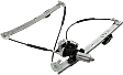 Front, Passenger Side Power Window Regulator, With Motor