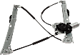 Front, Passenger Side Power Window Regulator, With Motor
