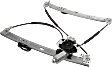 Front, Driver Side Power Window Regulator, With Motor
