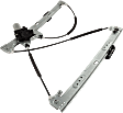 Front, Driver Side Power Window Regulator, With Motor