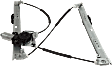 Front, Driver Side Power Window Regulator, With Motor