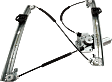 Front, Driver Side Power Window Regulator, With Motor