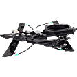 Front, Passenger Side Power Window Regulator, with Motor, 2-Pin Connector