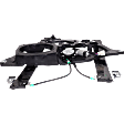 Front, Passenger Side Power Window Regulator, with Motor, 2-Pin Connector