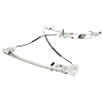 Front, Passenger Side Window Regulator, Manual, Extended Cab