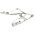 Front, Passenger Side Window Regulator, Manual, Extended Cab