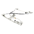 Front, Driver Side Window Regulator, Manual, Extended Cab
