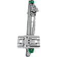 Front, Driver Side Window Regulator, Power