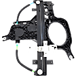 2003 Ford Expedition - Rear, Passenger Side Power Window Regulator, With Motor