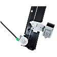 2007-2017 Lincoln Navigator - Front, Passenger Side Power Window Regulator, with Motor, 8-Pin Connector