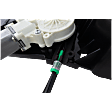 2007-2017 Lincoln Navigator - Front, Driver Side Power Window Regulator, with Motor, 8-Pin Connector
