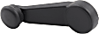 Front or Rear, Driver or Passenger Side Window Crank, Textured Black