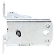 Front, Driver or Passenger Side, Lower Door Hinge, Chrome