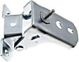 Front, Driver or Passenger Side, Upper Door Hinge, Chrome