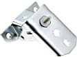 Front, Driver or Passenger Side, Upper Door Hinge, Chrome