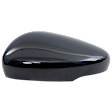 Driver Side Mirror Cover, Paintable, with Turn Signal Light