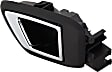 Rear, Passenger Side Interior Door Handle, Black Bezel with Chrome Lever, Without Door Lock Hole, For 14-16 SE/ST/Titanium Models