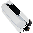 Rear, Driver Side Chrome Exterior Door Handle, Without Key Hole