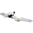Rear, Passenger Side Power Window Regulator, With Motor