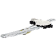 Rear, Passenger Side Power Window Regulator, With Motor