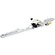 Rear, Driver Side Power Window Regulator, With Motor