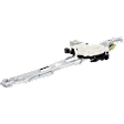 Rear, Passenger Side Window Regulator, Power, With One Touch Feature