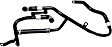 Heater Hose, 6 Cyl., 3.0L Engine, with Clamps, OHV