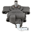 Power Steering Pump, 8 Cyl., 4.6L Engine, without Pulley, without Reservoir, Pressed-On Pulley, Supplied without Pulley
