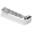 Step Bumper, Chrome Face Bar Only; Without pad provision Without mounting bracket(s)