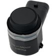 Front Parking Assist Sensor, Angled, 3-Pin Connector, Plugged, with Fastening Ring