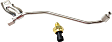 EGR Pressure Feedback Sensor, 8 Cylinder, 6.4L Engine, Blade Type, 3-Prong Male Terminal, with 2 Vacuum Ports and Tube, At EGR