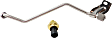 EGR Pressure Feedback Sensor, 8 Cylinder, 6.4L Engine, Blade Type, 3-Prong Male Terminal, with 2 Vacuum Ports and Tube, At EGR