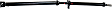 Rear Driveshaft, 4WD, Crew Cab Pickup, with 78.8 in. Bed Length, 91.5 in Shaft Length