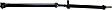 Rear Driveshaft, 4WD, Crew Cab Pickup, with 78.8 in. Bed Length, 91.5 in Shaft Length