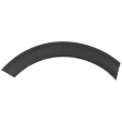 Rear, Passenger Side, Rear Section Fender Trim, Textured Black, CAPA Certified