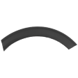 Rear, Driver Side, Rear Section Fender Trim, Textured Black