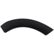 Rear, Driver Side, Front Section Fender Trim, Textured Gray, 2-Piece Fender Trim