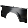 2022 Ford F-250 Super Duty - Passenger Side, Outer Truck Bedside Panel, Crew Cab Pickup, For Models Without Wheel Opening Moldings, CAPA Certified