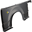 2022 Ford F-250 Super Duty - Passenger Side, Outer Truck Bedside Panel, Crew Cab Pickup, For Models Without Wheel Opening Moldings, CAPA Certified
