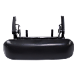 Tailgate Handle, Smooth Black Plastic Without Camera Hole Without Key Hole