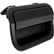 Tailgate Handle, Textured Black Plastic Without Camera Hole Without Key Hole