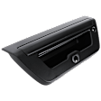 Tailgate Handle, Smooth Black Plastic With Camera hole Without Key Hole