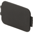 Textured Bed Rail Cap, Black, Plastic